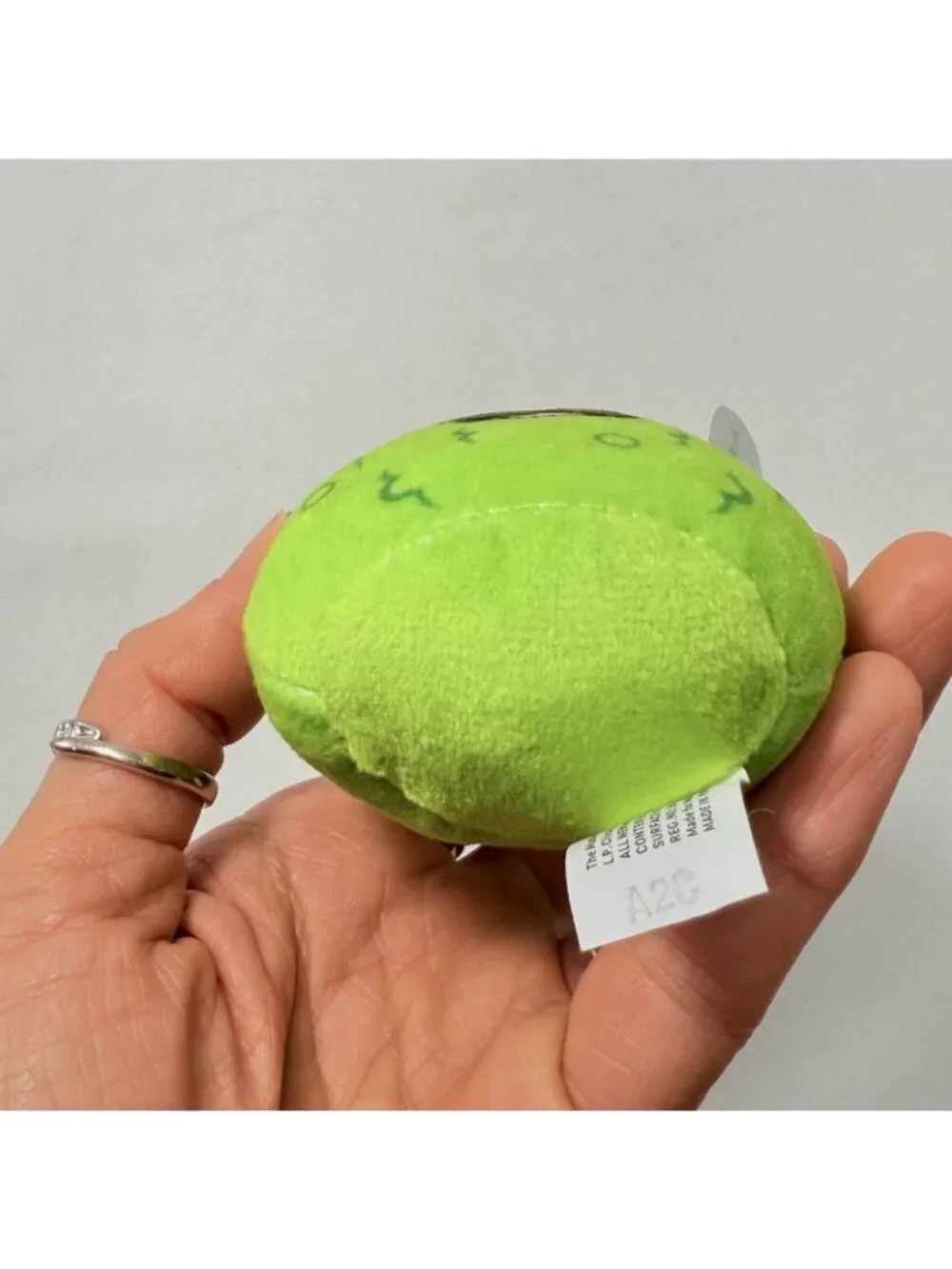 McDonald Squishmallows Charles Pickle Mustache Plush Toy Mini Happy Meal Squishy